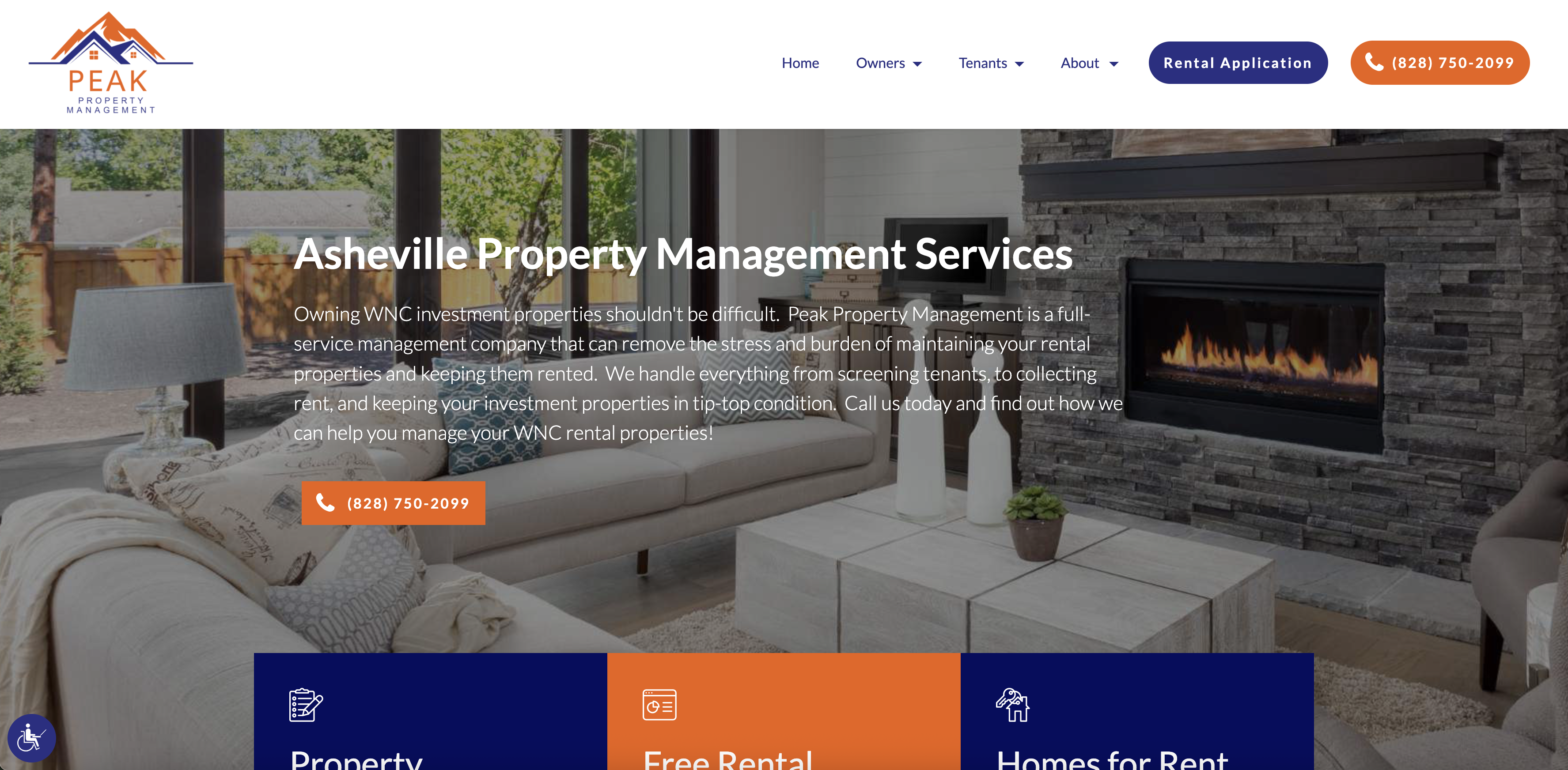 Peak Property Management - WNC - Web Design by Greater Reach Marketing
